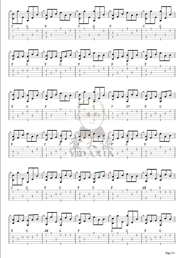 思ひで指弹吉他谱2-铃木常吉