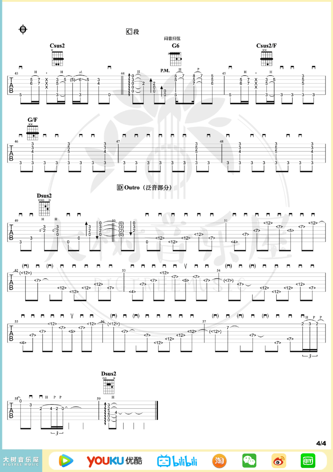 Angelina指弹吉他谱4-Tommy-Emmanuel