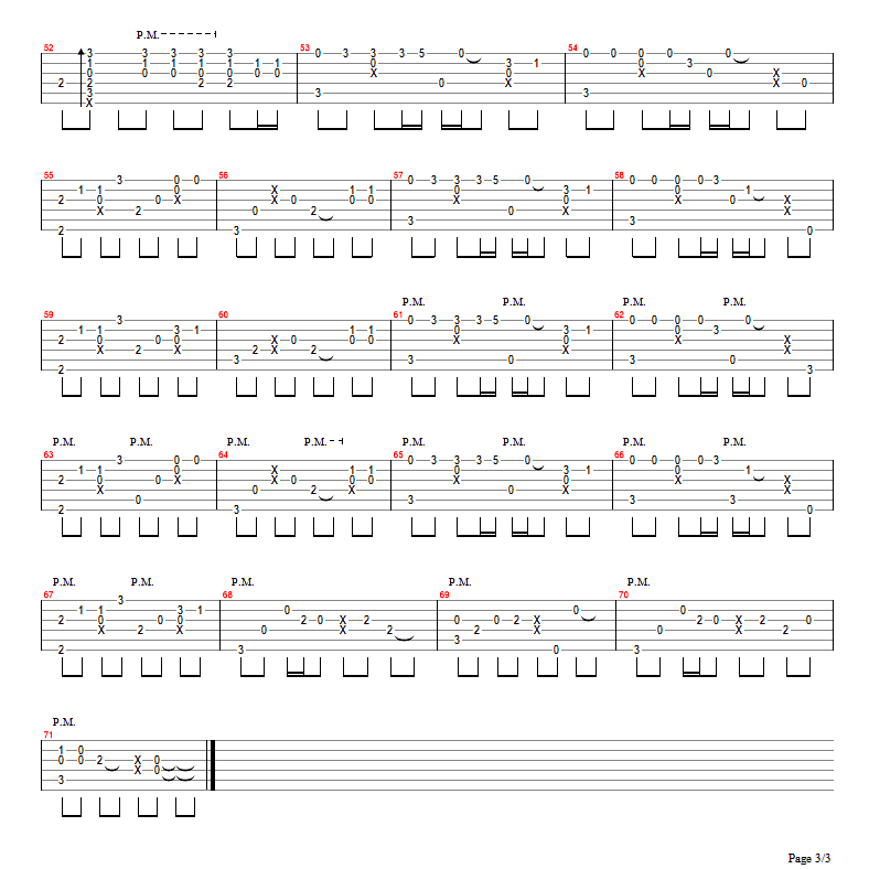 如约而至指弹吉他谱预览图