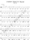 海阔天空指弹吉他谱_Beyond_原版独奏六线谱_指弹吉他教学