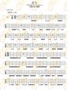 青鸟指弹吉他谱_火影忍者_原版指弹六线谱_吉他独奏谱