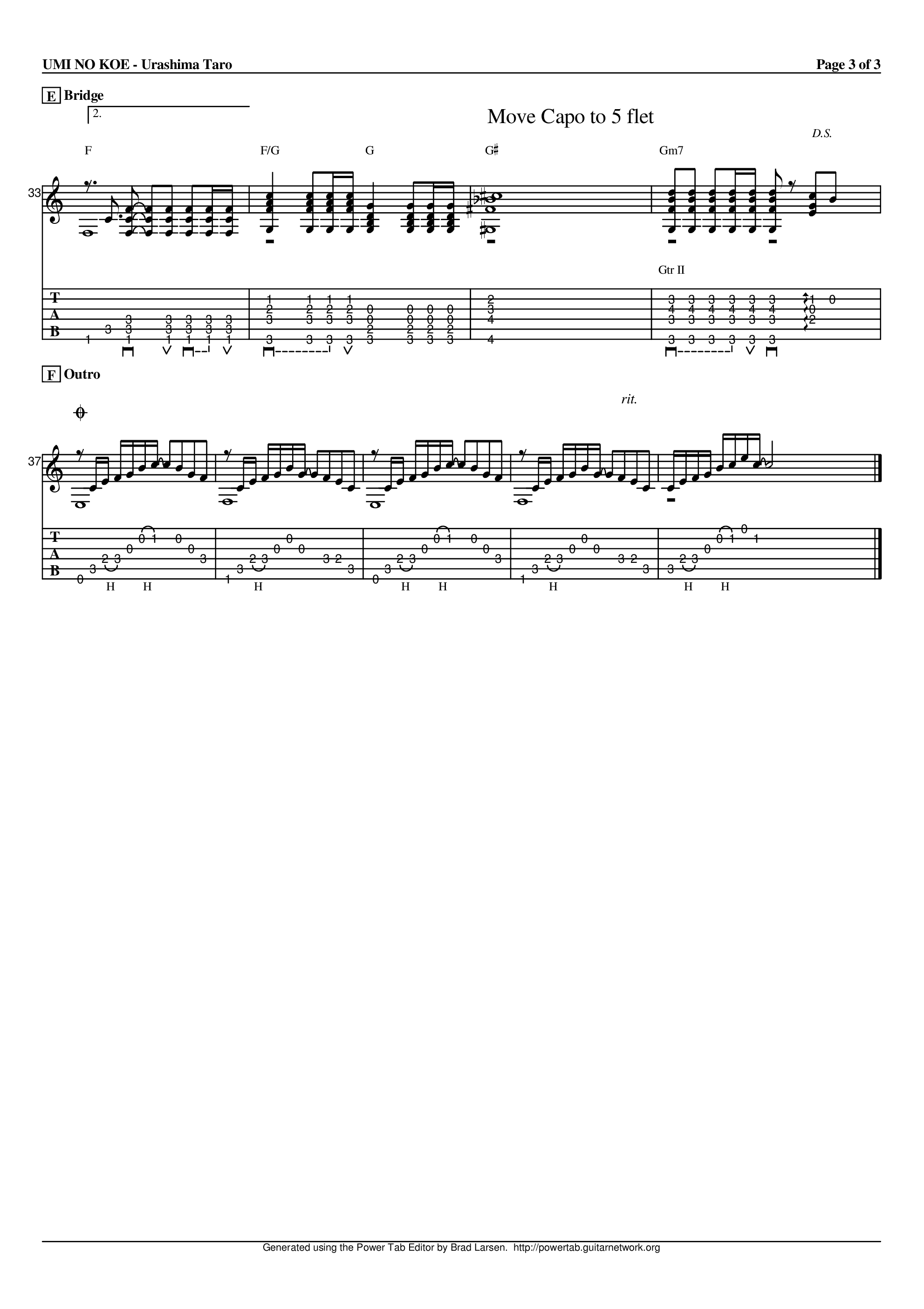 海之声指弹吉他谱3-井草圣二