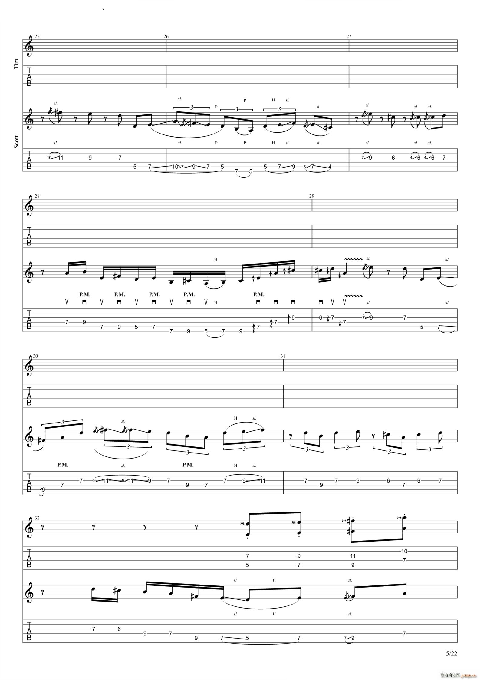 Neurotica(吉他谱)6