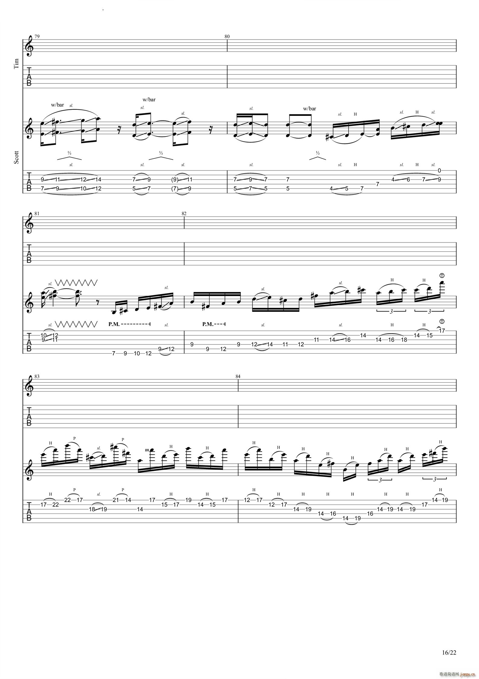 Neurotica(吉他谱)17