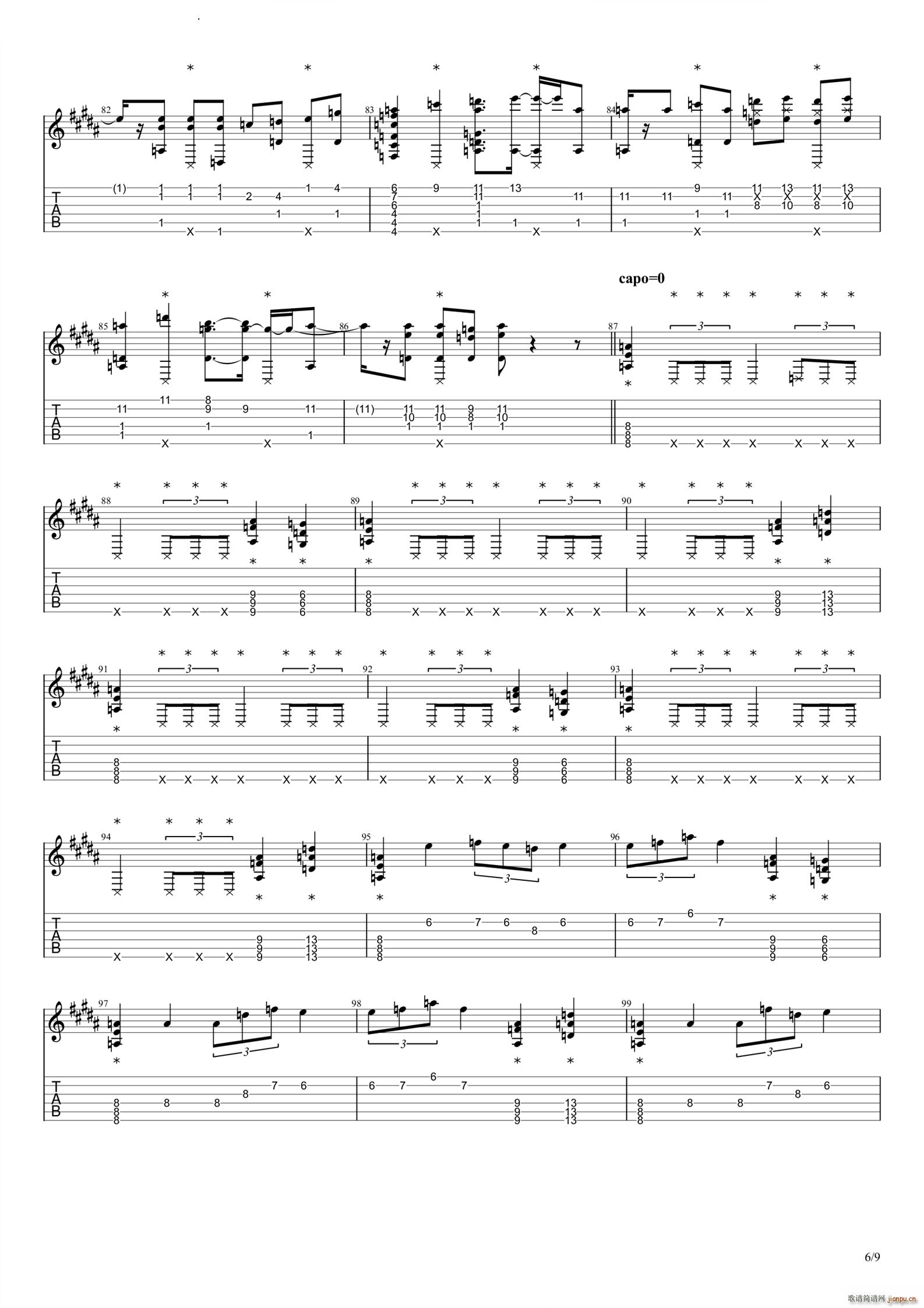 アイドル(吉他谱)7