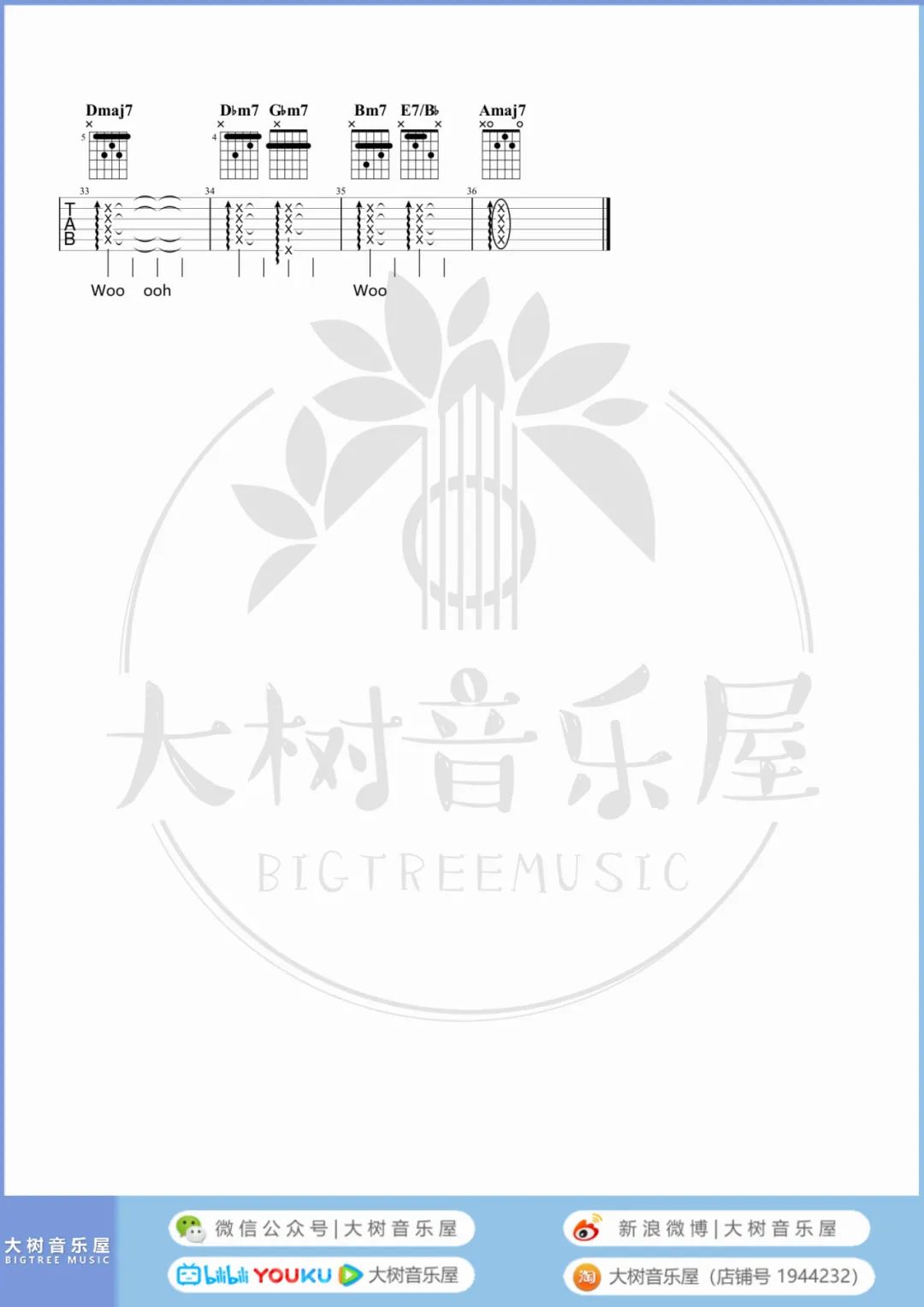 Ditto吉他谱4-NewJeans-A调指法