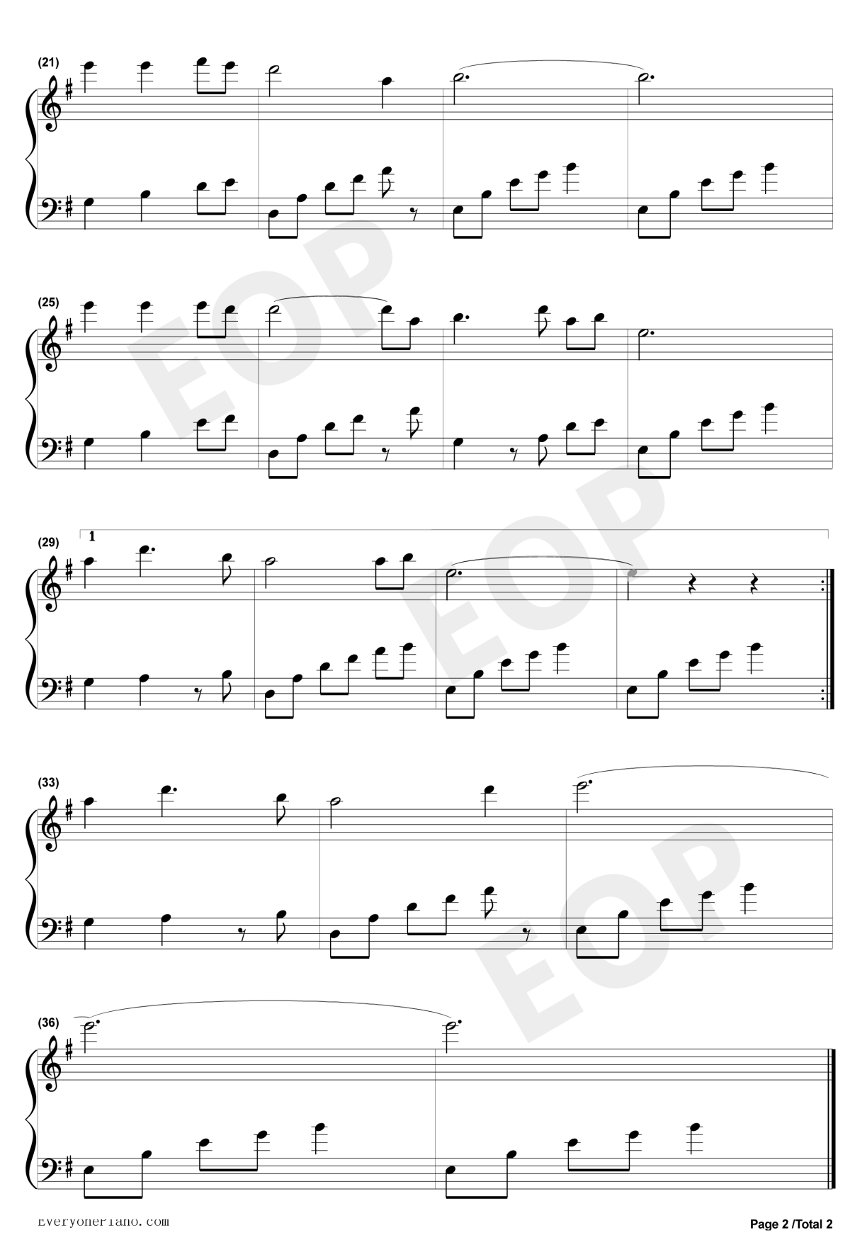 把根留住钢琴谱2-童安格