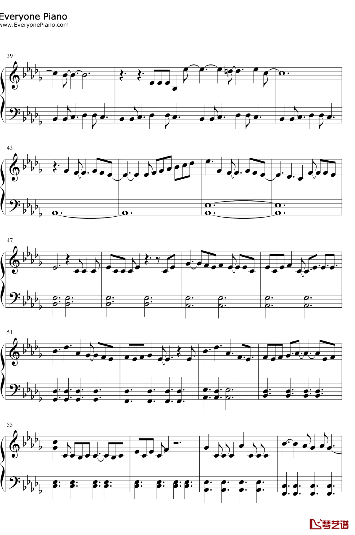 Into-the-Unknown钢琴谱3-Idina-Menzel