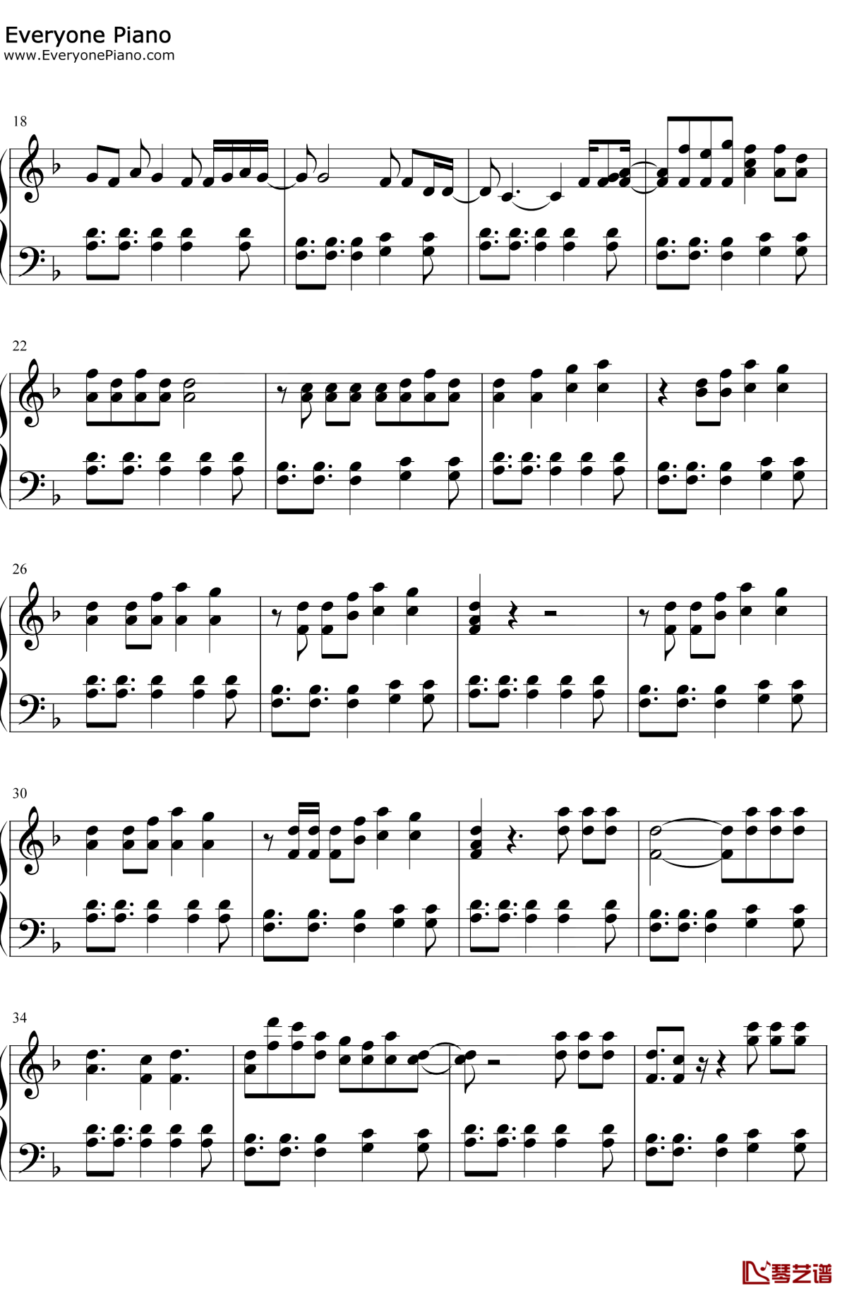 Energetic钢琴谱2-Wanna-One