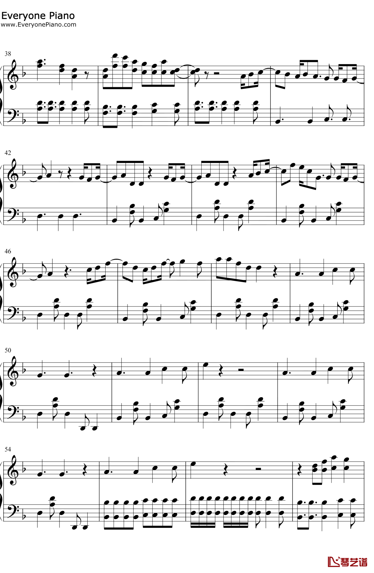 Energetic钢琴谱3-Wanna-One