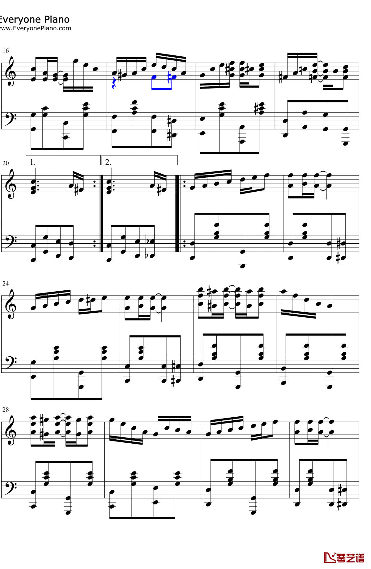 Felicity-Rag钢琴谱2-Scott-Joplin