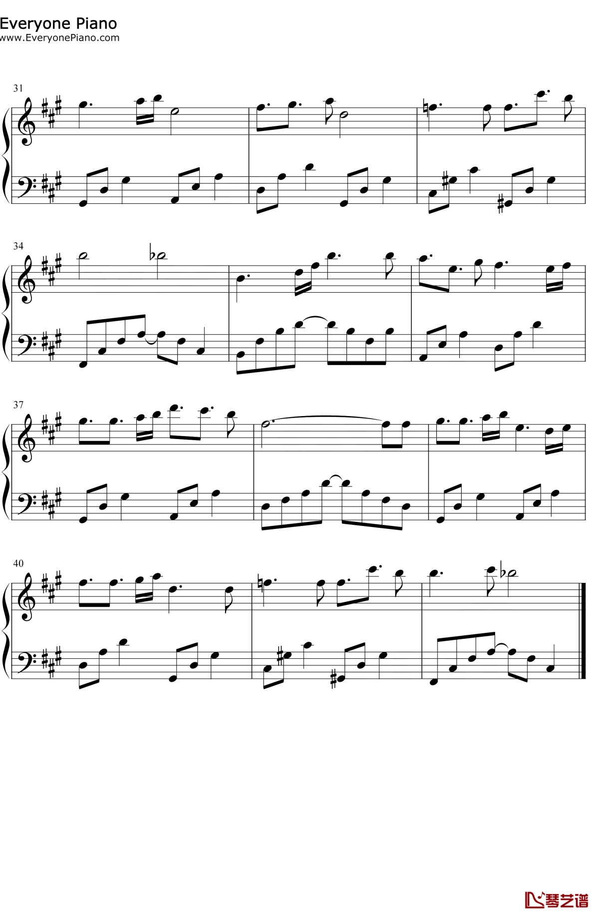 希望へ向う譚詩曲钢琴谱3-Linked-Horizon