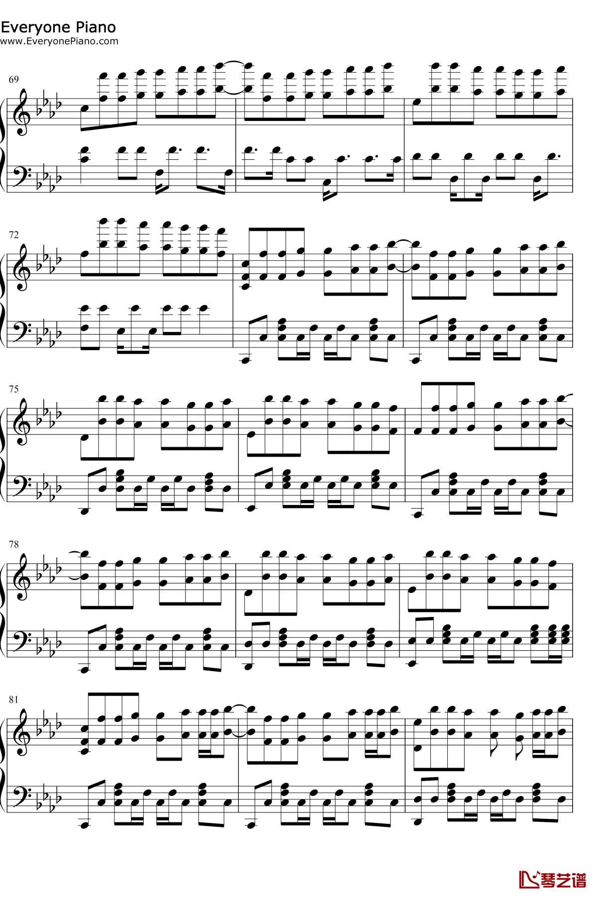 Time-Back钢琴谱5-Bad-Style