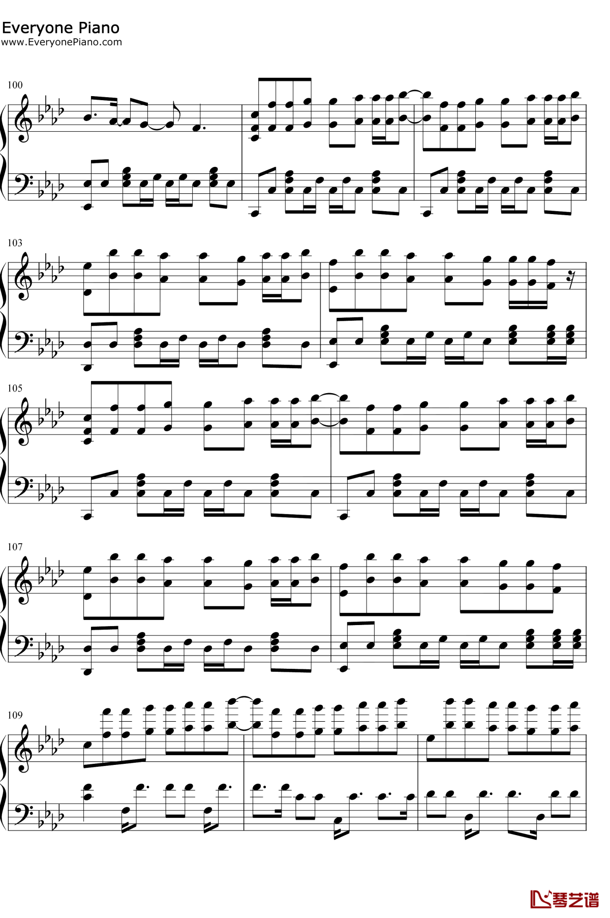 Time-Back钢琴谱7-Bad-Style