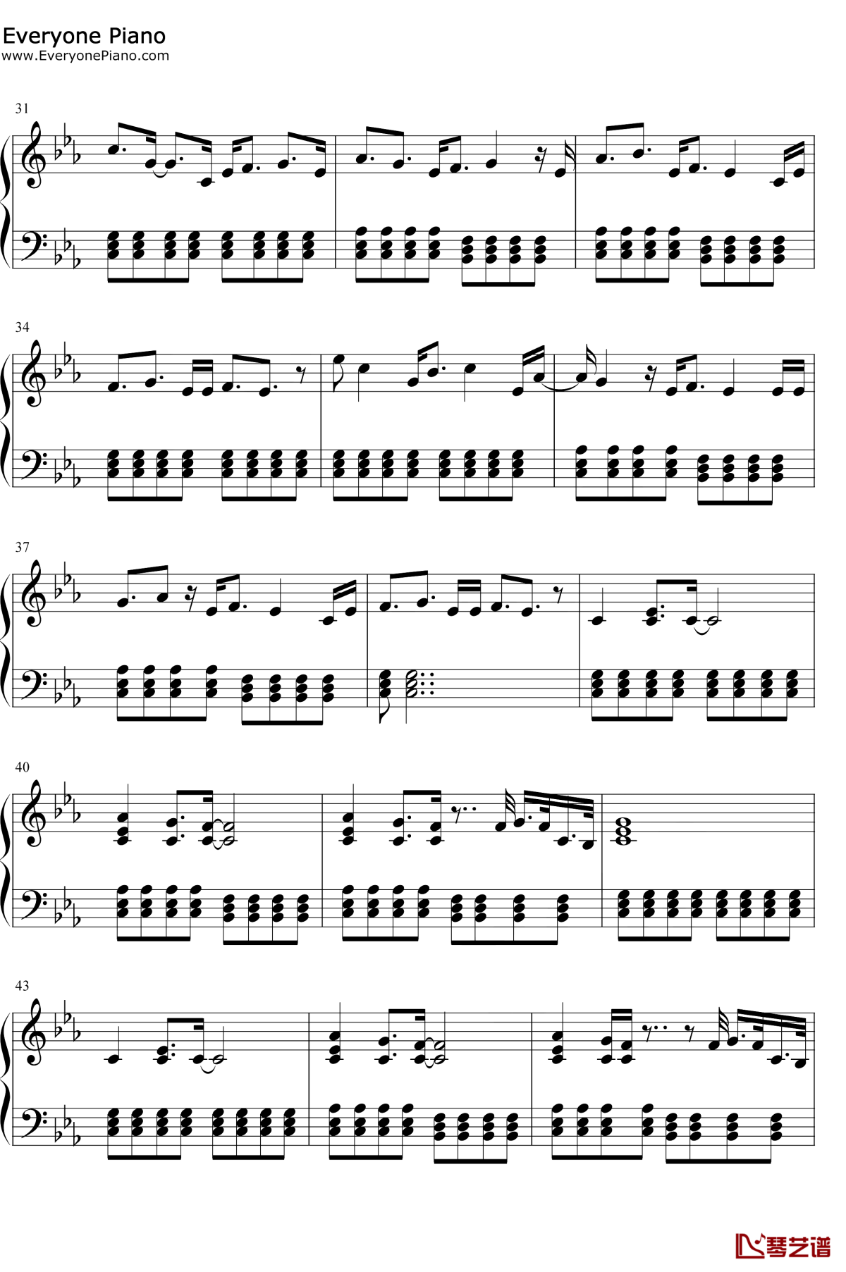 Use-This-Gospel钢琴谱3-Kanye-West