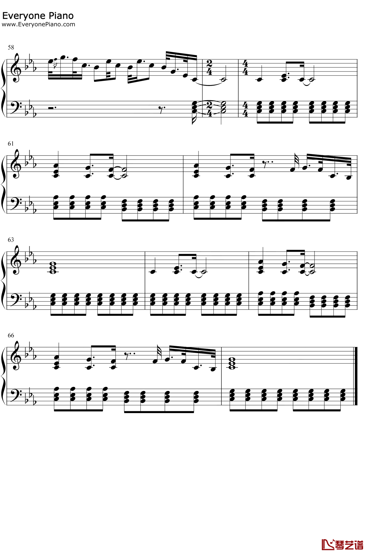 Use-This-Gospel钢琴谱5-Kanye-West