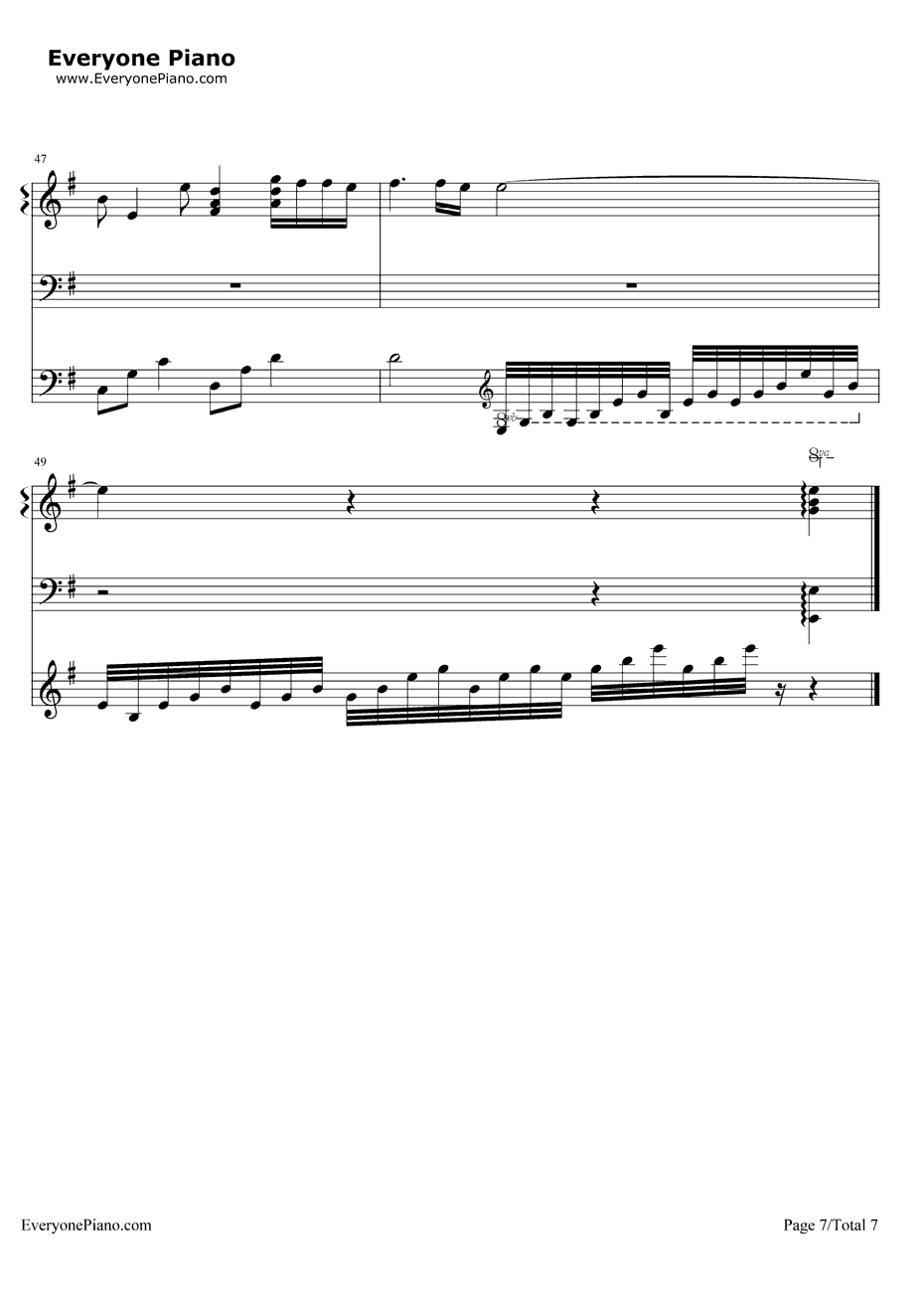 信仰钢琴谱7-张信哲