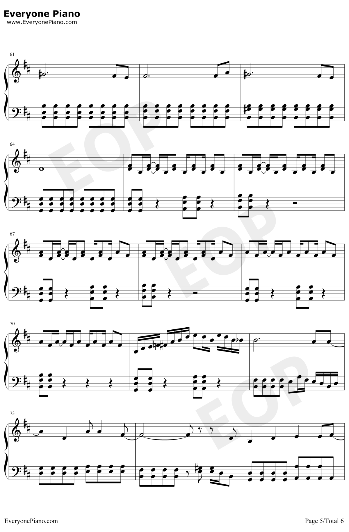 杀死那个石家庄人钢琴谱5-万能青年旅店