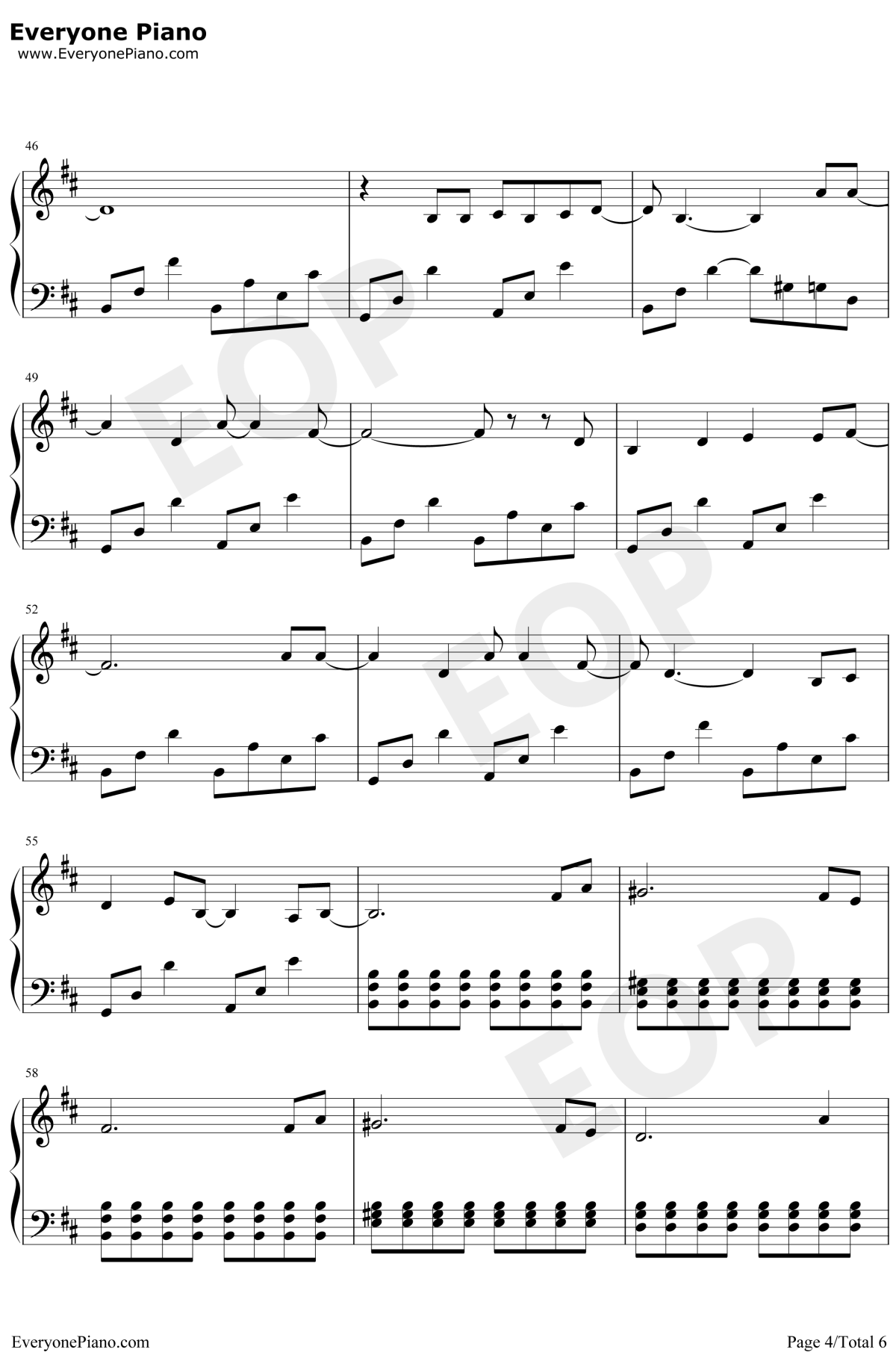 杀死那个石家庄人钢琴谱4-万能青年旅店