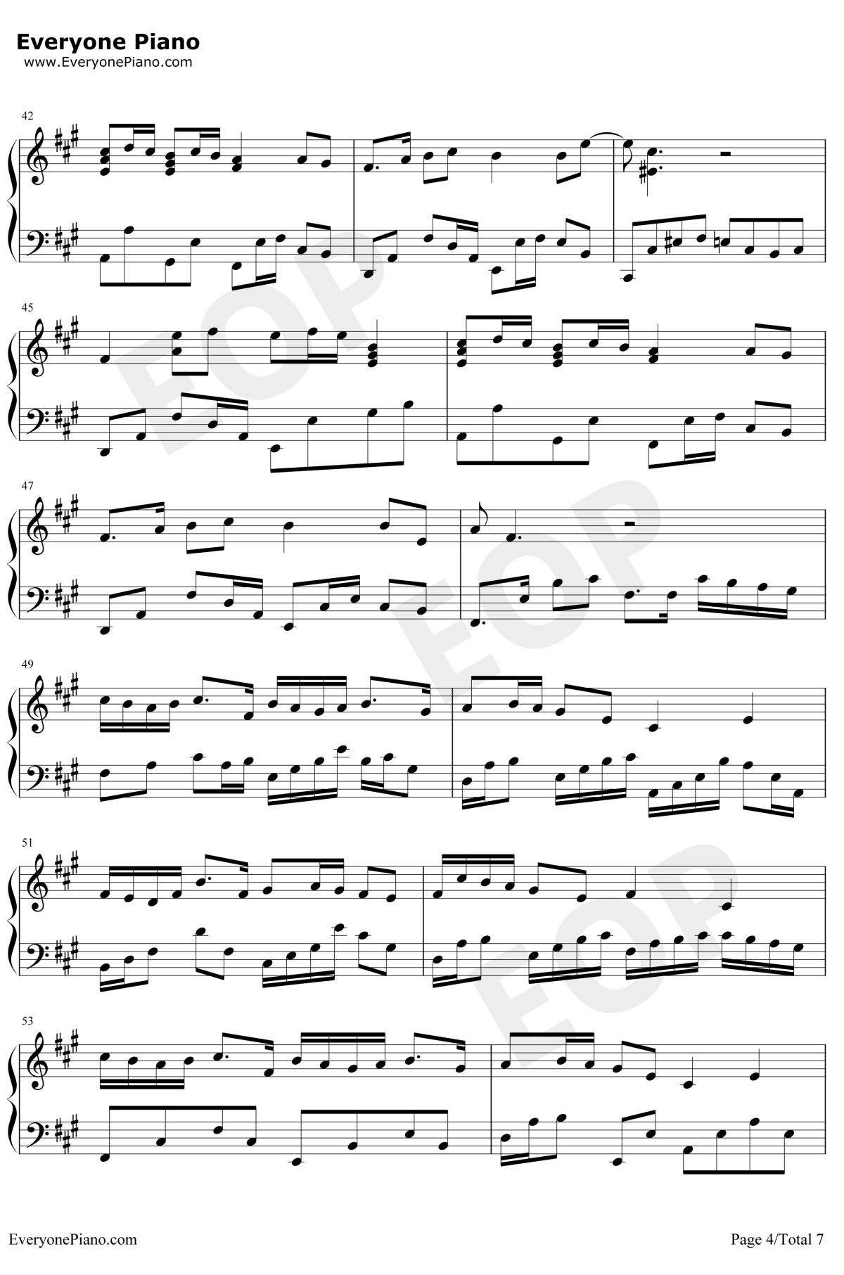 琵琶行钢琴谱4-奇然