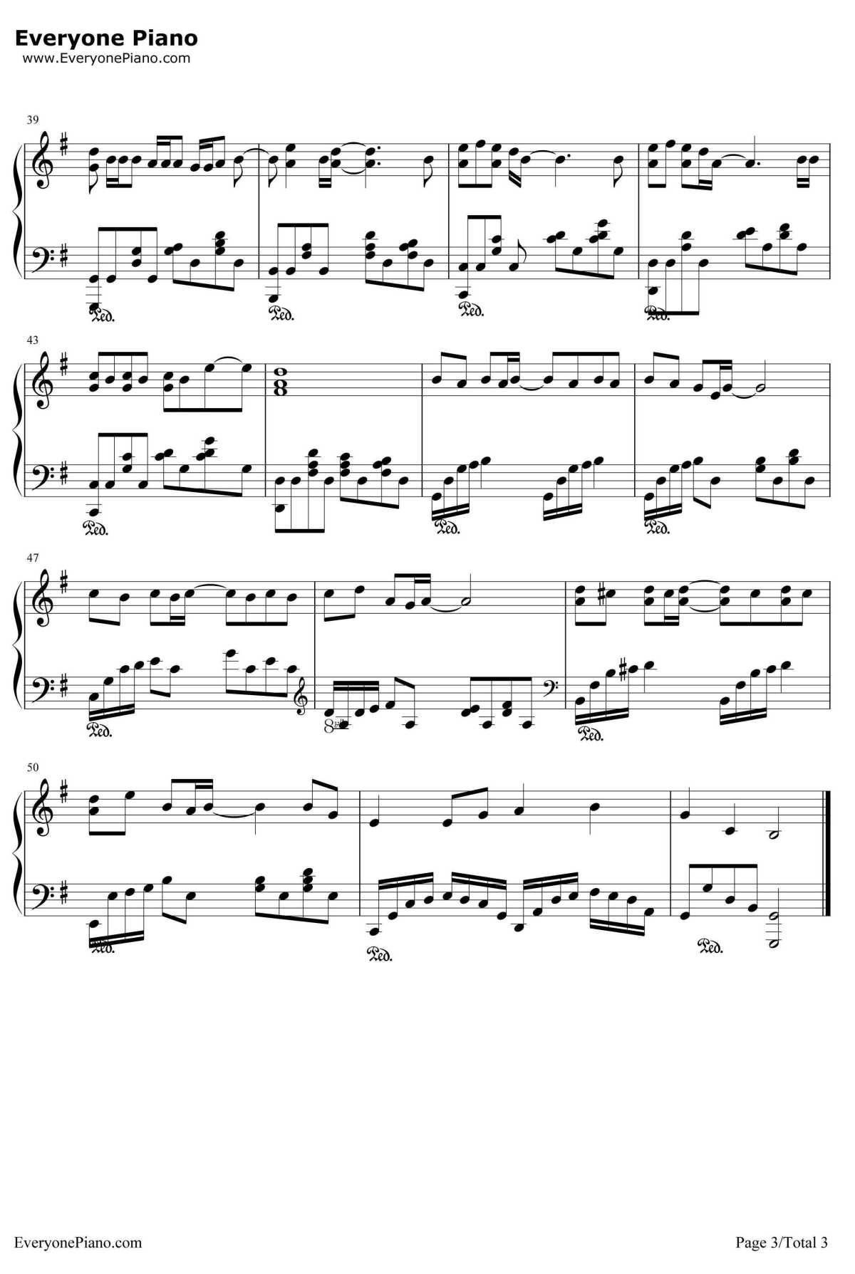 温柔钢琴谱3-五月天