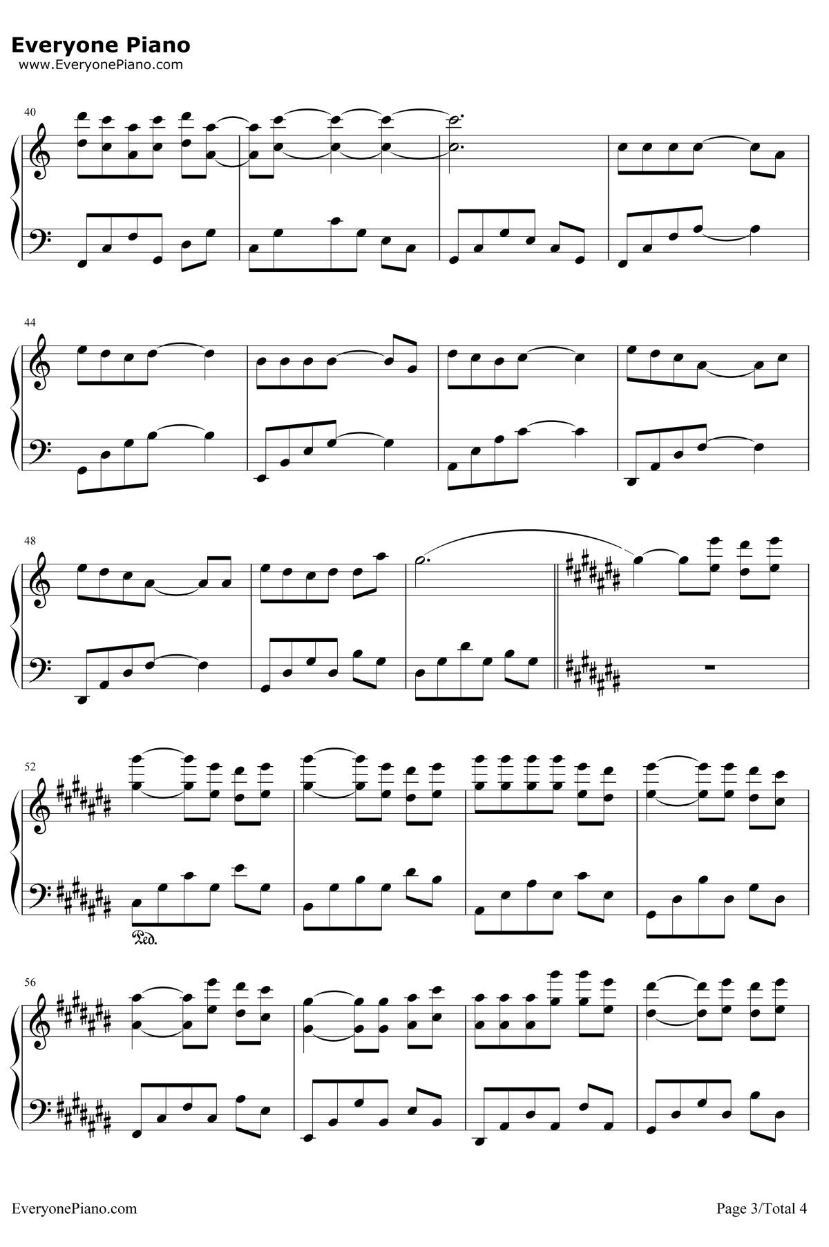 庐州月钢琴谱3-许嵩