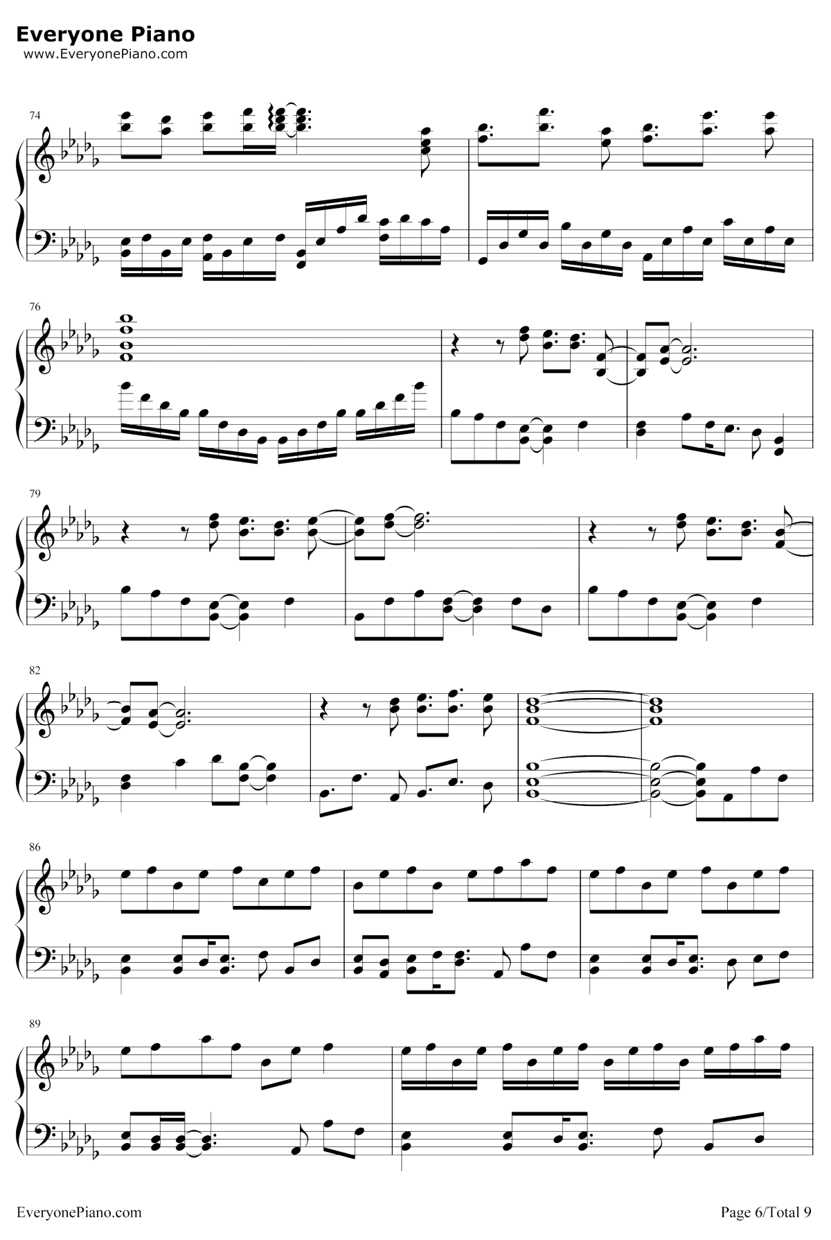 世末歌者钢琴谱6-乐正绫