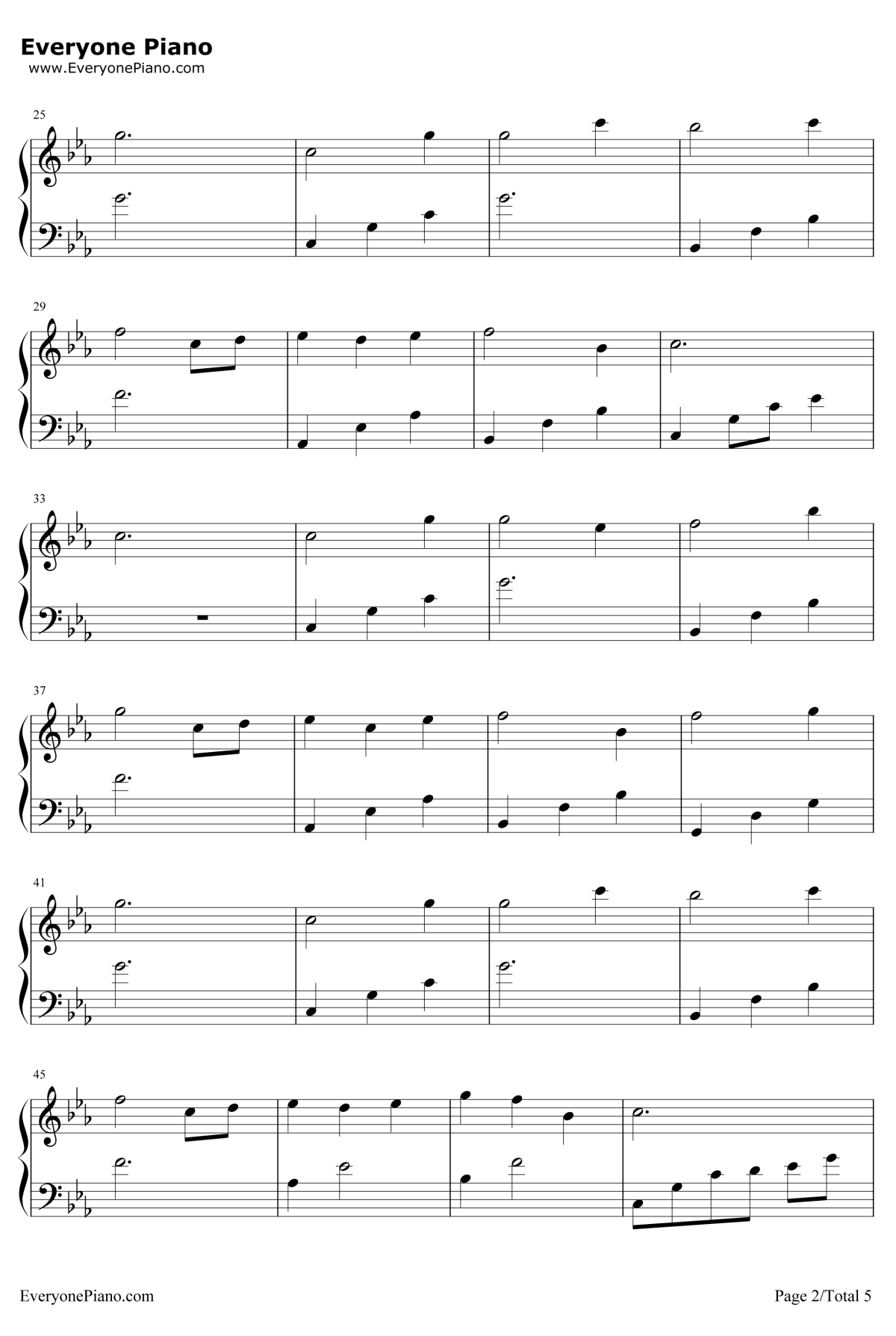 不老梦钢琴谱2-银临