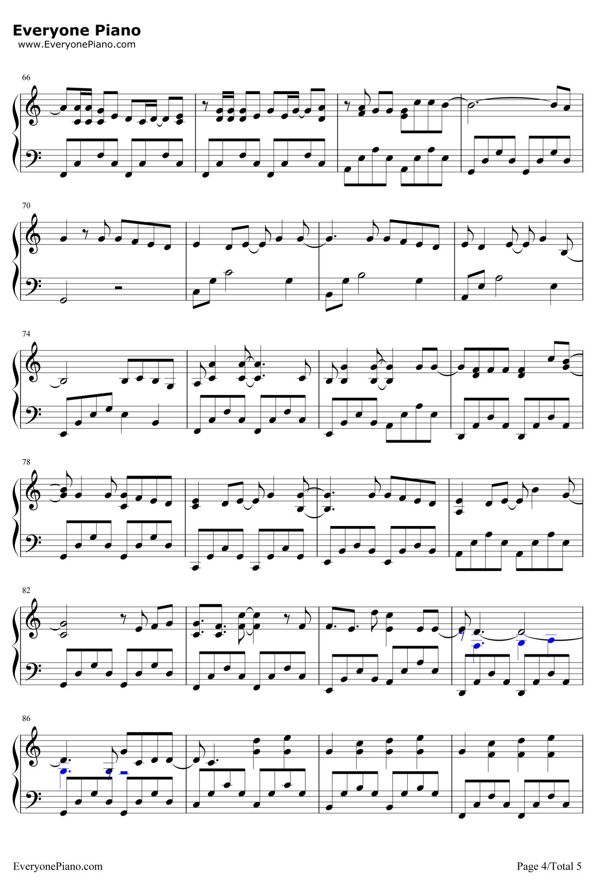 我的宣言钢琴谱4-周柏豪