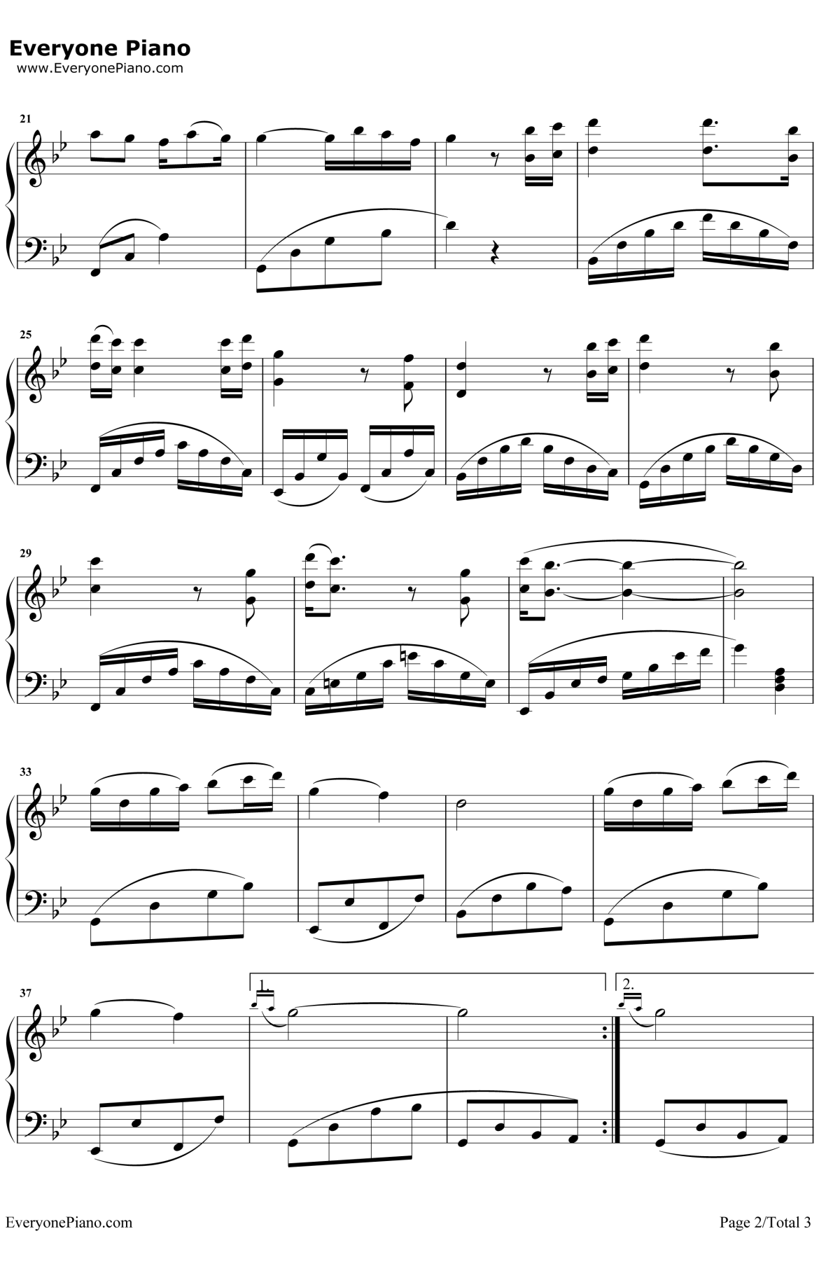 你看你看月亮的脸钢琴谱2-孟庭苇