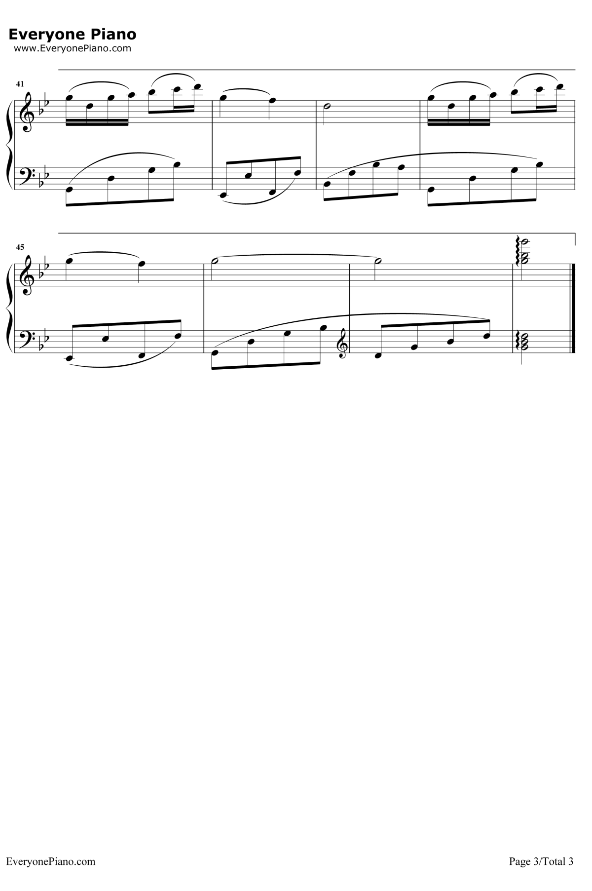 你看你看月亮的脸钢琴谱3-孟庭苇