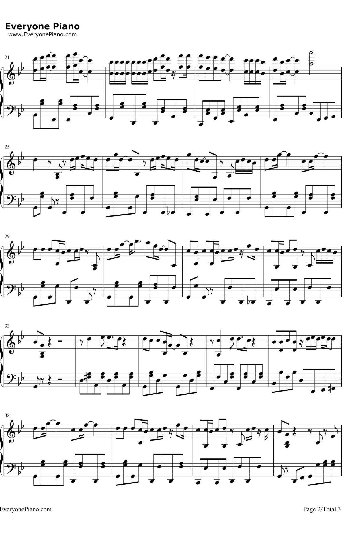 柠檬树钢琴谱2-苏慧伦