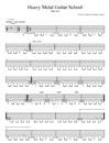 电吉他练习谱《Heavy Metal Guitar School - Part XIII》_电吉他乐谱