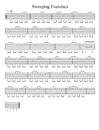 Sweep Excercises - Short Arpeggios_电吉他乐谱