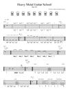 电吉他练习谱《Heavy Metal Guitar School - Part VIII》_电吉他乐谱