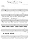 电吉他练习谱《Heavy Exercises - Arpeggios 4, 5, And 6 Strings》_电吉他乐谱