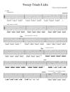 Sweep Excercises - Sweep Diminished Triads (& one major tria_电吉他乐谱
