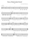 电吉他练习谱《Heavy Metal Guitar School - Part I》_电吉他乐谱