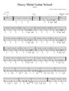 电吉他练习谱《Heavy Metal Guitar School - Part IV》_电吉他乐谱