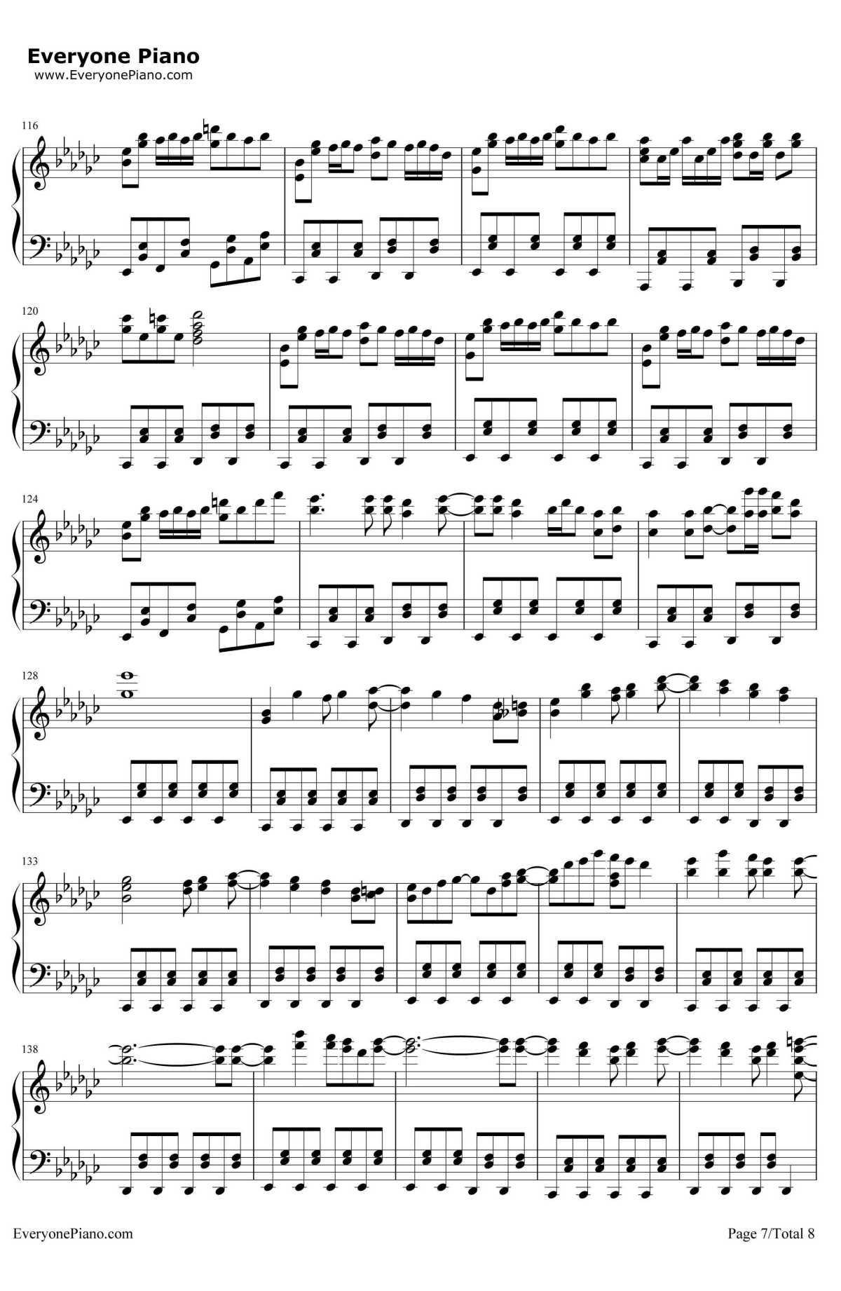 Night Of Knights钢琴谱7