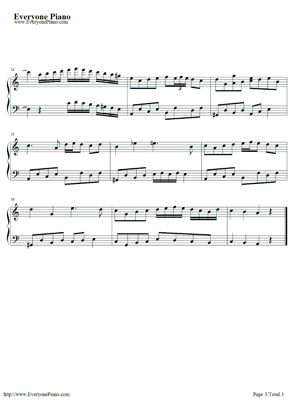 魔女们的舞会钢琴谱3