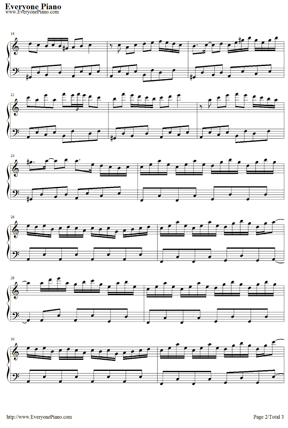 魔女们的舞会钢琴谱2