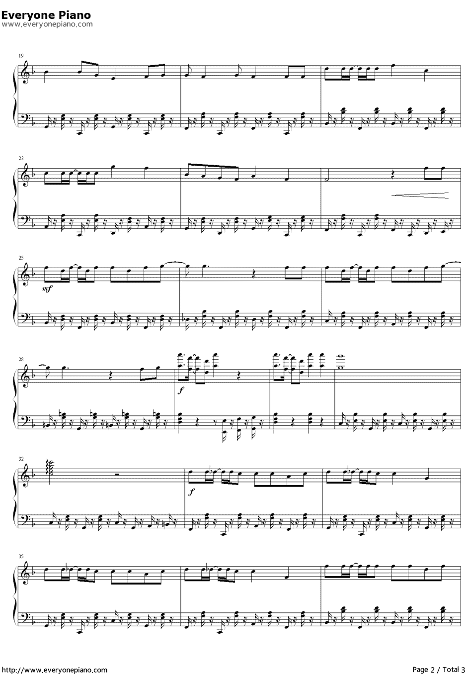 魔术先生钢琴谱2