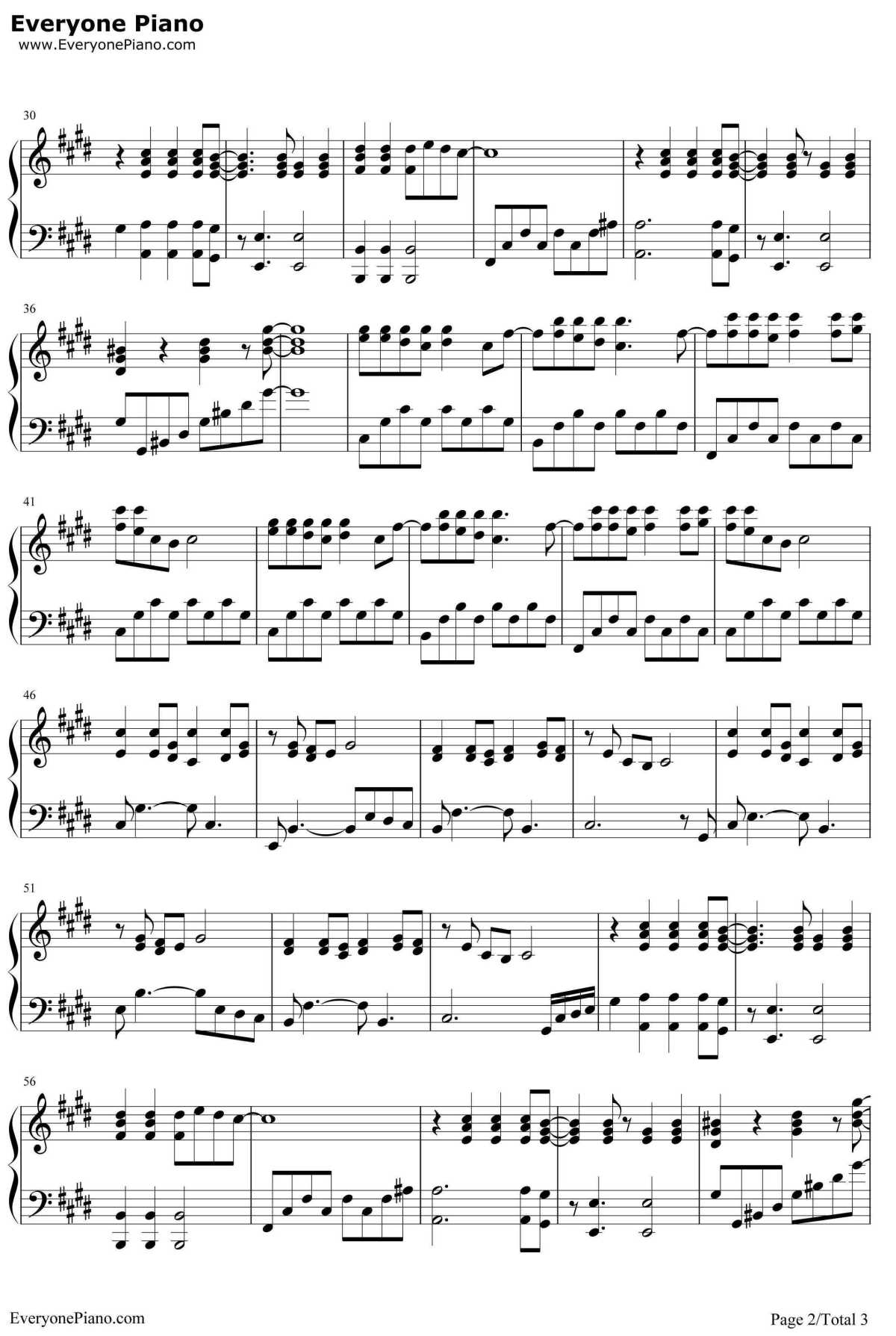 饿狼传说钢琴谱2