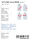 平凡之路尤克里里谱_小sa神_弹唱附谱_吉他谱_钢琴谱_简谱