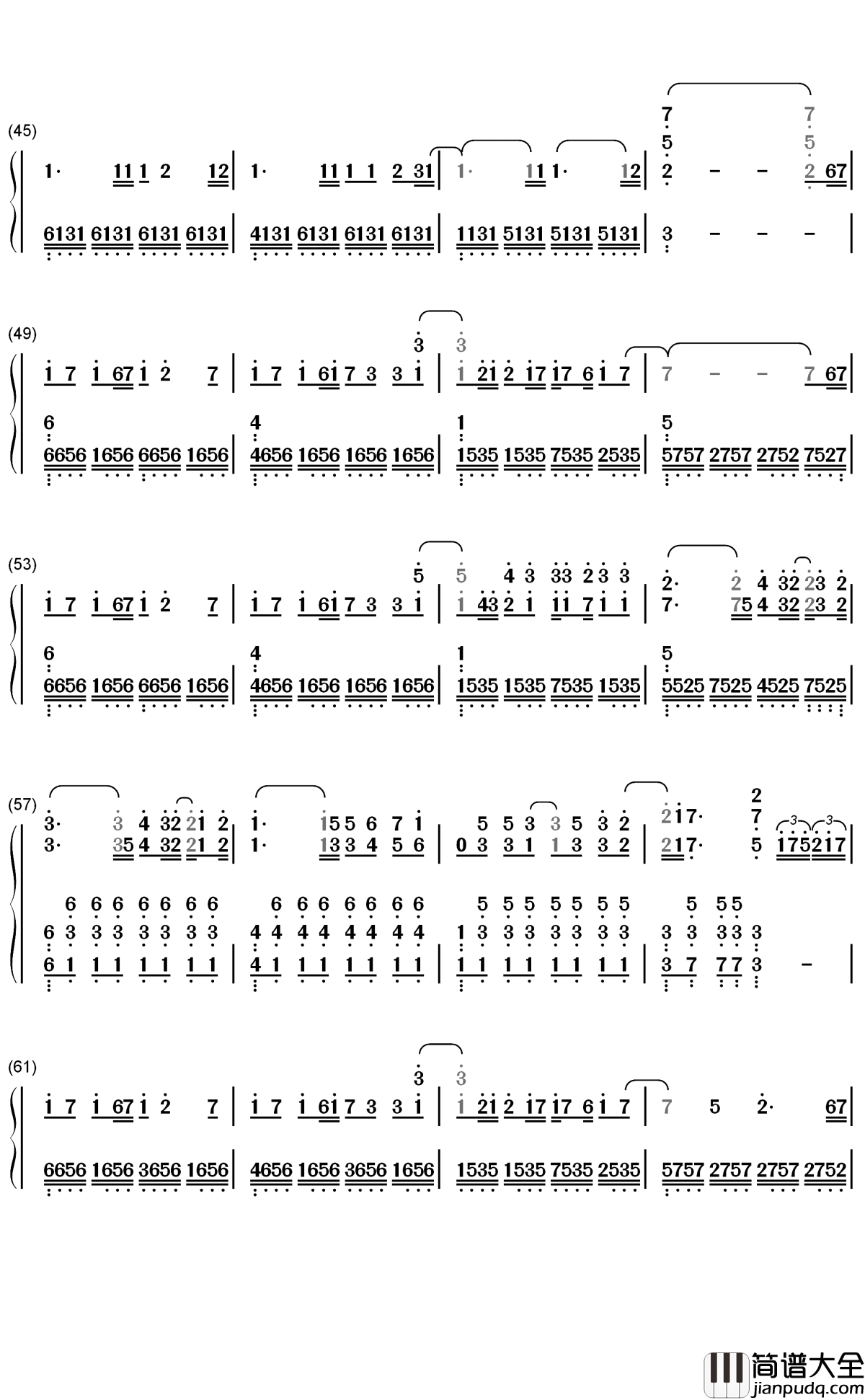 漂流简谱_张碧晨_心中有爱,方可风雨无阻