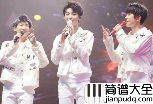 不完美小孩简谱__TFBOYS不完美的勇气,不完美的泪