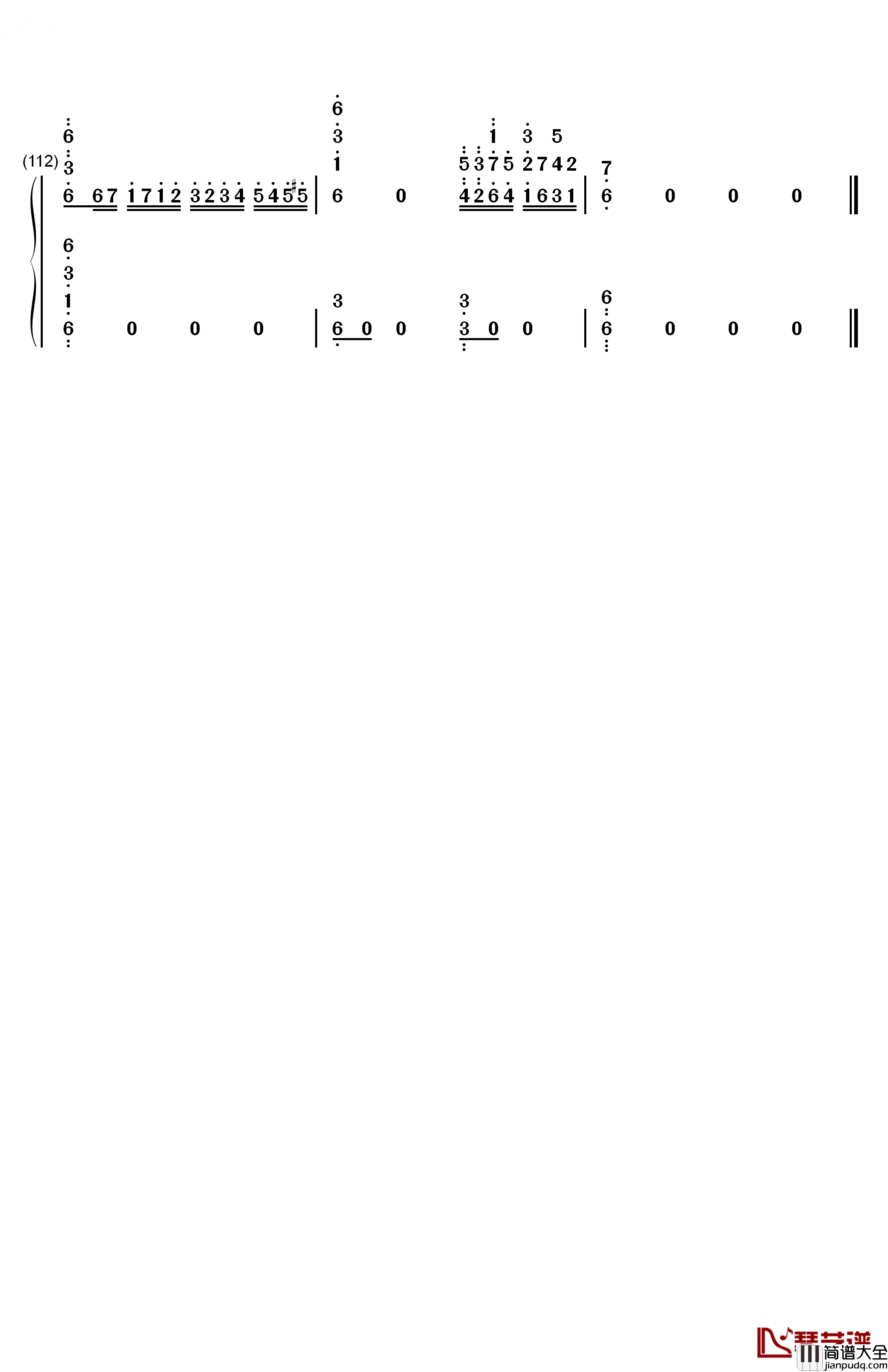 劲乐团V3钢琴简谱_数字双手_BeautifulDay