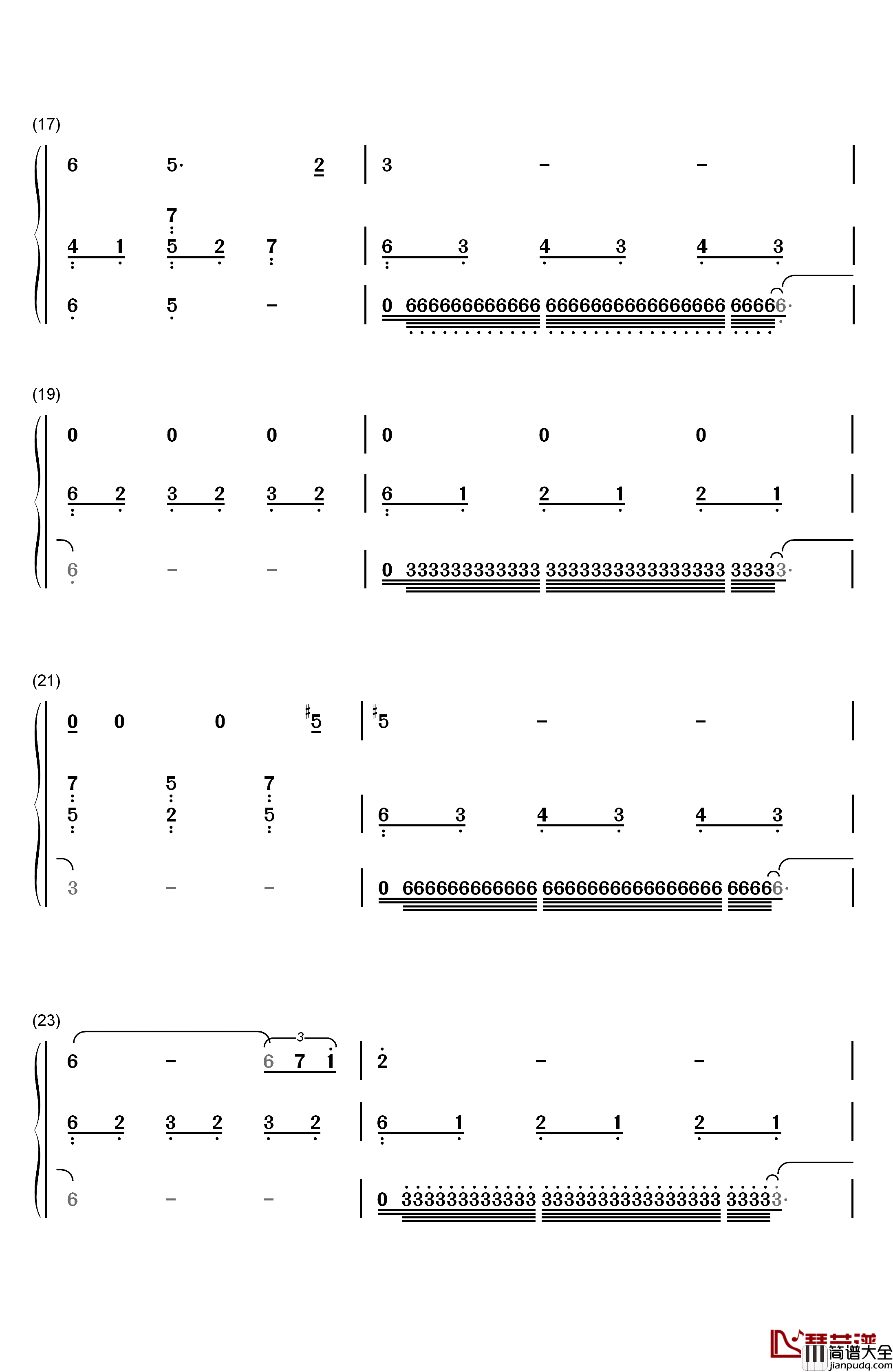Hollow_Knight钢琴简谱_数字双手_Christopher_Larkin