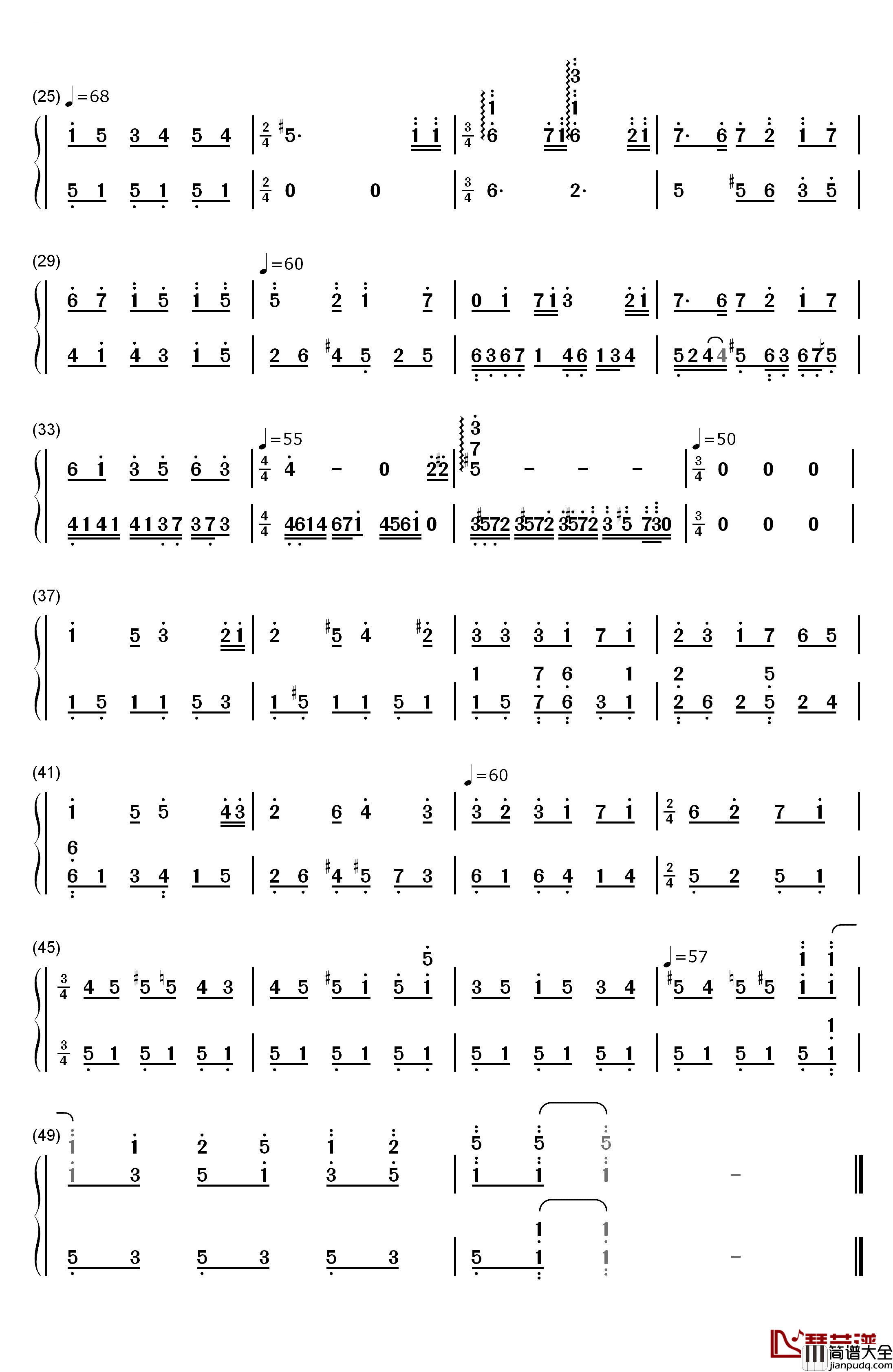 Out_of_Darkness钢琴简谱_数字双手_Aubrey_Ashburn